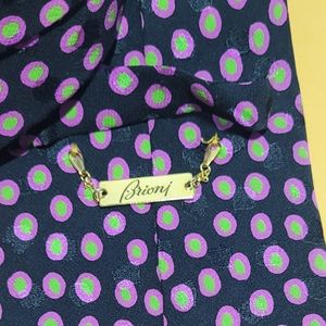 Vintage BRIONI MEN'S TIE, MADE IN ITALY